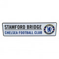 White-Black-Royal Blue - Front - Chelsea FC Window Sign