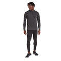 Grey Marl - Lifestyle - TOG24 Mens Nevis Merino Wool Zip Neck Base Layer Top