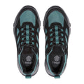 Black-Teal - Pack Shot - TOG24 Womens-Ladies Mesa Suede Walking Shoes