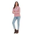 Faded Pink - Pack Shot - TOG24 Womens-Ladies Revive Quarter Zip Fleece Top