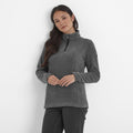 Grey Marl - Front - TOG24 Womens-Ladies Revive Quarter Zip Fleece Top