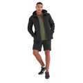 Black - Pack Shot - TOG24 Mens Glide Tech Full Zip Hoodie