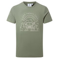 Faded Khaki Green - Front - TOG24 Mens Fowler Jeep T-Shirt