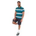 Lagoon Blue - Pack Shot - TOG24 Mens Flaxby Polo Shirt