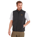 Black-Washed Black - Side - TOG24 Mens Maray Contrast Fleece Gilet