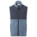 Steel Blue-Dark Indigo - Front - TOG24 Mens Maray Contrast Fleece Gilet