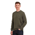 Dark Khaki - Side - TOG24 Mens Mellor Crew Neck Sweatshirt