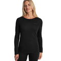 Black - Side - TOG24 Womens-Ladies Meru Thermal Base Layers