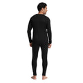 Black - Back - TOG24 Mens Meru Base Layer Set