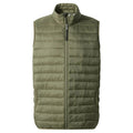 Khaki Green - Front - TOG24 Mens Gibson Insulated Padded Gilet