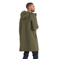 Moss Green - Back - TOG24 Mens Glenton Long Waterproof Jacket