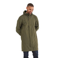 Moss Green - Side - TOG24 Mens Glenton Long Waterproof Jacket