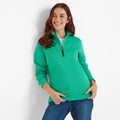 Jade Marl - Front - TOG24 Womens-Ladies Pearson Quarter Zip Fleece Top