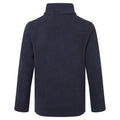 Navy - Back - TOG24 Childrens-Kids Toffolo Zip Neck Fleece Top