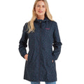 Dark Indigo - Side - TOG24 Womens-Ladies Kilnsey Scattered Star Waterproof Jacket