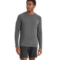 Dark Grey Marl - Side - TOG24 Mens Clamber Long-Sleeved Top