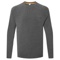 Dark Grey Marl - Front - TOG24 Mens Clamber Long-Sleeved Top