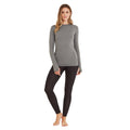 Grey Marl - Lifestyle - TOG24 Womens-Ladies Snowdon Crew Neck Thermal Top