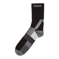 Dark Grey - Front - TOG24 Unisex Adult Trek Merino Socks