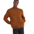 Cinnamon - Side - TOG24 Mens Todd Sherpa Fleece Sweatshirt