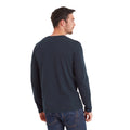 Dark Indigo-Marine Blue - Back - TOG24 Mens Lewes Long-Sleeved T-Shirt