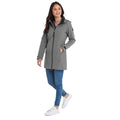 Dark Grey Marl - Lifestyle - TOG24 Womens-Ladies Keld Long Length Soft Shell Jacket