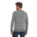 Grey Marl - Back - TOG24 Mens Gregory Knitted Jumper