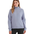 Faded Purple - Side - TOG24 Womens-Ladies Caldene Quarter Zip Sweatshirt