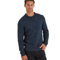 Dark Indigo - Side - TOG24 Mens Jeremy Knitted Jumper