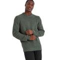 Pine Green - Side - TOG24 Mens Jeremy Knitted Jumper