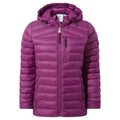 Purple Berry - Front - TOG24 Womens-Ladies North RDS Hooded Jacket