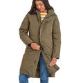 Khaki - Side - TOG24 Womens-Ladies Reiner Down Waterproof Parka