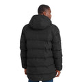 Black - Back - TOG24 Mens Brinkley Quilted Parka