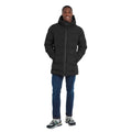 Black - Side - TOG24 Mens Brinkley Quilted Parka