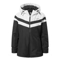 Black-Optic White - Front - TOG24 Womens-Ladies Panorama Ski Jacket