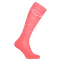 Knockout Pink - Front - Imperial Riding Unisex Adult IRH Heart Boot Socks