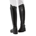 Black - Back - Brogini Unisex Adult Turin Pro Leather Competition Long Riding Boots