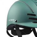 Green-Black - Back - Whitaker Childrens-Kids Club Riding Helmet