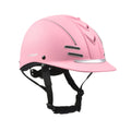 Pink-Silver - Front - Whitaker Childrens-Kids Club Riding Helmet