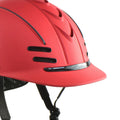 Red-Black - Side - Whitaker Childrens-Kids Club Riding Helmet