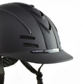 Black - Side - Whitaker Childrens-Kids Club Riding Helmet