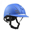 Blue-Silver - Front - Whitaker Childrens-Kids Club Riding Helmet