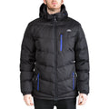 Black - Back - Trespass Mens Blustery Padded Jacket