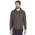 Khaki - Side - Trespass Mens Bernal Full Zip Fleece Jacket