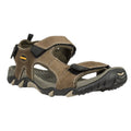 Dark Sand - Front - Trespass Mens Belay Walking Sandals