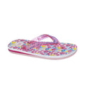 Floral Print - Back - Trespass Childrens Girls Eolas Flip Flops