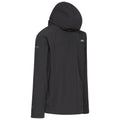 Black - Back - Trespass Mens Accelerator II Waterproof Softshell Jacket