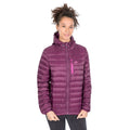 Potent Purple - Back - Trespass Womens-Ladies Arabel Down Jacket