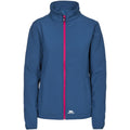 Midnight Blue - Front - Trespass Womens-Ladies Meena Softshell Jacket