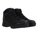 Black-Blue - Pack Shot - Trespass Mens Finley Waterproof Walking Boots